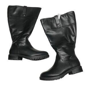 Torrid Black Riding Boots - Wide Calf